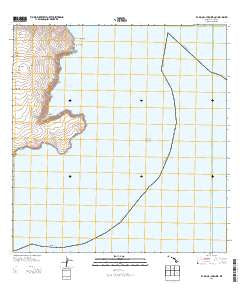 Kahoolawe OE E Hawaii Current topographic map, 1:24000 scale, 7.5 X 7.5 Minute, Year 2013