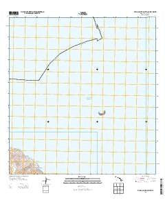 Kahoolawe OE NE Hawaii Current topographic map, 1:24000 scale, 7.5 X 7.5 Minute, Year 2013