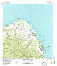 Kahuku Hawaii Historical topographic map, 1:24000 scale, 7.5 X 7.5 Minute, Year 1983