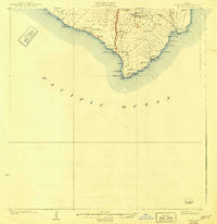 Kalae Hawaii Historical topographic map, 1:62500 scale, 15 X 15 Minute, Year 1924