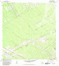Kalalua Hawaii Historical topographic map, 1:24000 scale, 7.5 X 7.5 Minute, Year 1982