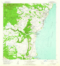 Kapaa Hawaii Historical topographic map, 1:24000 scale, 7.5 X 7.5 Minute, Year 1963