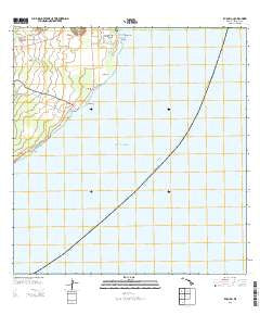 Kapoho Hawaii Current topographic map, 1:24000 scale, 7.5 X 7.5 Minute, Year 2013