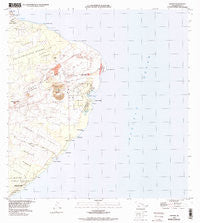 Kapoho Hawaii Historical topographic map, 1:24000 scale, 7.5 X 7.5 Minute, Year 1995