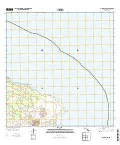 Kapoho OE N Hawaii Current topographic map, 1:24000 scale, 7.5 X 7.5 Minute, Year 2013
