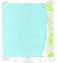 Kauluoa Point Hawaii Historical topographic map, 1:24000 scale, 7.5 X 7.5 Minute, Year 1962