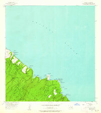 Keanae Hawaii Historical topographic map, 1:24000 scale, 7.5 X 7.5 Minute, Year 1957