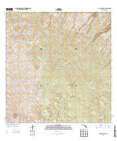 Keanakolu Hawaii Current topographic map, 1:24000 scale, 7.5 X 7.5 Minute, Year 2013