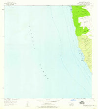 Keawanui Bay Hawaii Historical topographic map, 1:24000 scale, 7.5 X 7.5 Minute, Year 1957