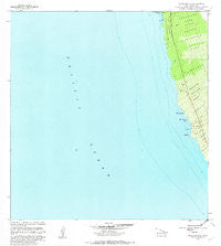 Keawanui Bay Hawaii Historical topographic map, 1:24000 scale, 7.5 X 7.5 Minute, Year 1982