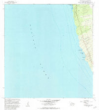 Keawanui Bay Hawaii Historical topographic map, 1:24000 scale, 7.5 X 7.5 Minute, Year 1982