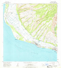 Kekaha Hawaii Historical topographic map, 1:24000 scale, 7.5 X 7.5 Minute, Year 1963