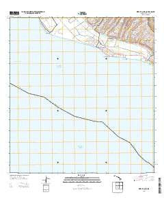 Kekaha OE S Hawaii Current topographic map, 1:24000 scale, 7.5 X 7.5 Minute, Year 2013