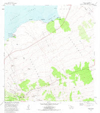 Kiholo Hawaii Historical topographic map, 1:24000 scale, 7.5 X 7.5 Minute, Year 1982