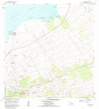 Kiholo Hawaii Historical topographic map, 1:24000 scale, 7.5 X 7.5 Minute, Year 1982