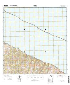 Kukaiau Hawaii Current topographic map, 1:24000 scale, 7.5 X 7.5 Minute, Year 2013