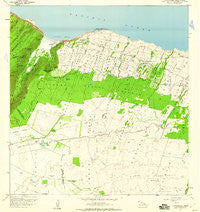 Kukuihaele Hawaii Historical topographic map, 1:24000 scale, 7.5 X 7.5 Minute, Year 1957