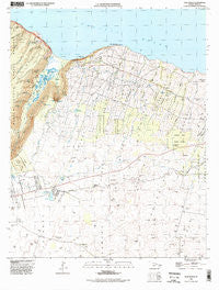 Kukuihaele Hawaii Historical topographic map, 1:24000 scale, 7.5 X 7.5 Minute, Year 1995