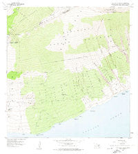 Lualailua Hills Hawaii Historical topographic map, 1:24000 scale, 7.5 X 7.5 Minute, Year 1957