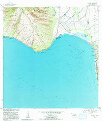 Maalaea Hawaii Historical topographic map, 1:24000 scale, 7.5 X 7.5 Minute, Year 1983