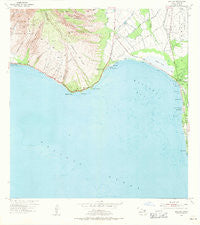 Maalaea Hawaii Historical topographic map, 1:24000 scale, 7.5 X 7.5 Minute, Year 1954
