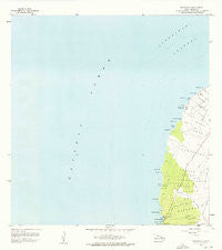 Mahukona Hawaii Historical topographic map, 1:24000 scale, 7.5 X 7.5 Minute, Year 1957