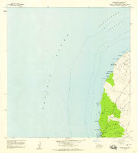 Mahukona Hawaii Historical topographic map, 1:24000 scale, 7.5 X 7.5 Minute, Year 1957