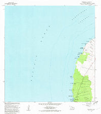 Mahukona Hawaii Historical topographic map, 1:24000 scale, 7.5 X 7.5 Minute, Year 1982