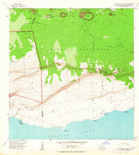 Makaopuhi Crater Hawaii Historical topographic map, 1:24000 scale, 7.5 X 7.5 Minute, Year 1963