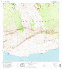 Makaopuhi Crater Hawaii Historical topographic map, 1:24000 scale, 7.5 X 7.5 Minute, Year 1981