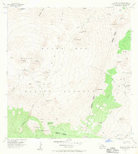 Mauna Kea Hawaii Historical topographic map, 1:24000 scale, 7.5 X 7.5 Minute, Year 1956
