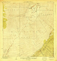 Mauna Loa Hawaii Historical topographic map, 1:62500 scale, 15 X 15 Minute, Year 1928