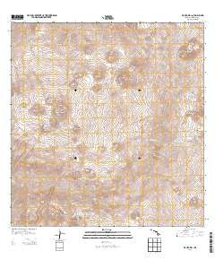 Mauna Kea Hawaii Current topographic map, 1:24000 scale, 7.5 X 7.5 Minute, Year 2013