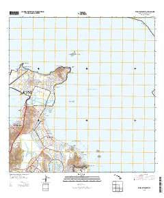 Mokapu Point Hawaii Current topographic map, 1:24000 scale, 7.5 X 7.5 Minute, Year 2013