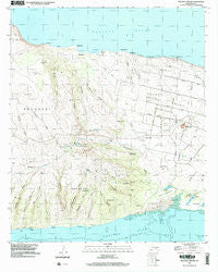 Molokai Airport Hawaii Historical topographic map, 1:24000 scale, 7.5 X 7.5 Minute, Year 1993