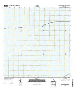 Molokai Airport OE S Hawaii Current topographic map, 1:24000 scale, 7.5 X 7.5 Minute, Year 2013
