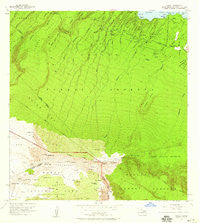 Nahiku Hawaii Historical topographic map, 1:24000 scale, 7.5 X 7.5 Minute, Year 1957