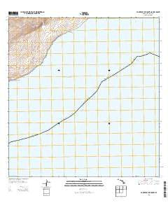 Naliikakani Point Hawaii Current topographic map, 1:24000 scale, 7.5 X 7.5 Minute, Year 2013