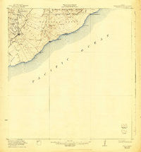 Pahala Hawaii Historical topographic map, 1:62500 scale, 15 X 15 Minute, Year 1923