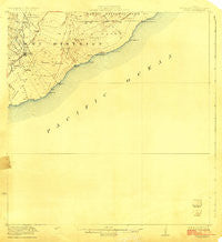 Pahala Hawaii Historical topographic map, 1:62500 scale, 15 X 15 Minute, Year 1923