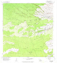 Piihonua Hawaii Historical topographic map, 1:24000 scale, 7.5 X 7.5 Minute, Year 1963