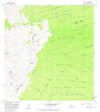 Pua Akala Hawaii Historical topographic map, 1:24000 scale, 7.5 X 7.5 Minute, Year 1981