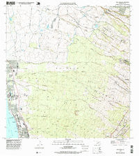 Puu O Kali Hawaii Historical topographic map, 1:24000 scale, 7.5 X 7.5 Minute, Year 1992