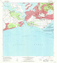 Puuloa Hawaii Historical topographic map, 1:24000 scale, 7.5 X 7.5 Minute, Year 1968
