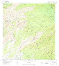 Waimea Canyon Hawaii Historical topographic map, 1:24000 scale, 7.5 X 7.5 Minute, Year 1965