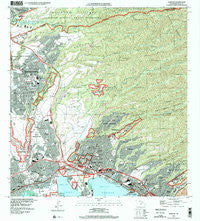 Waipahu Hawaii Historical topographic map, 1:24000 scale, 7.5 X 7.5 Minute, Year 1998
