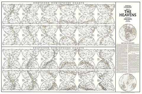 Buy map 1970 Heavens Star Chart