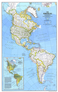 Buy map 1979 The Americas Map