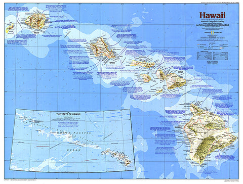 Buy map 1983 Hawaii Map