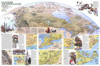 Buy map 1985 Canada Vacationlands Map